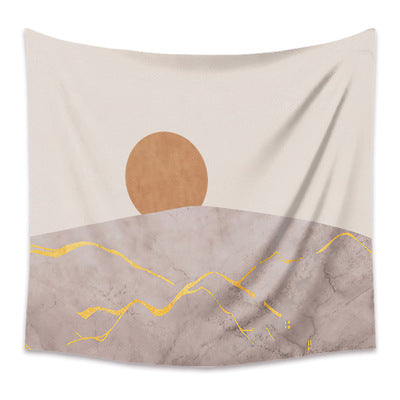 Brown Moon Tapestry