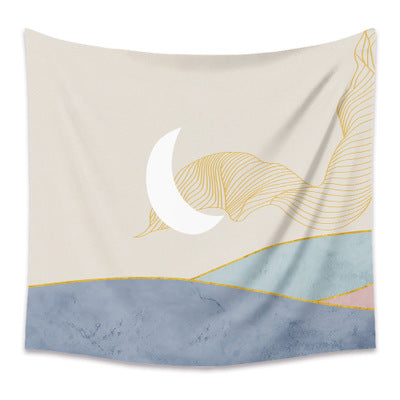 White Moon Tapestry