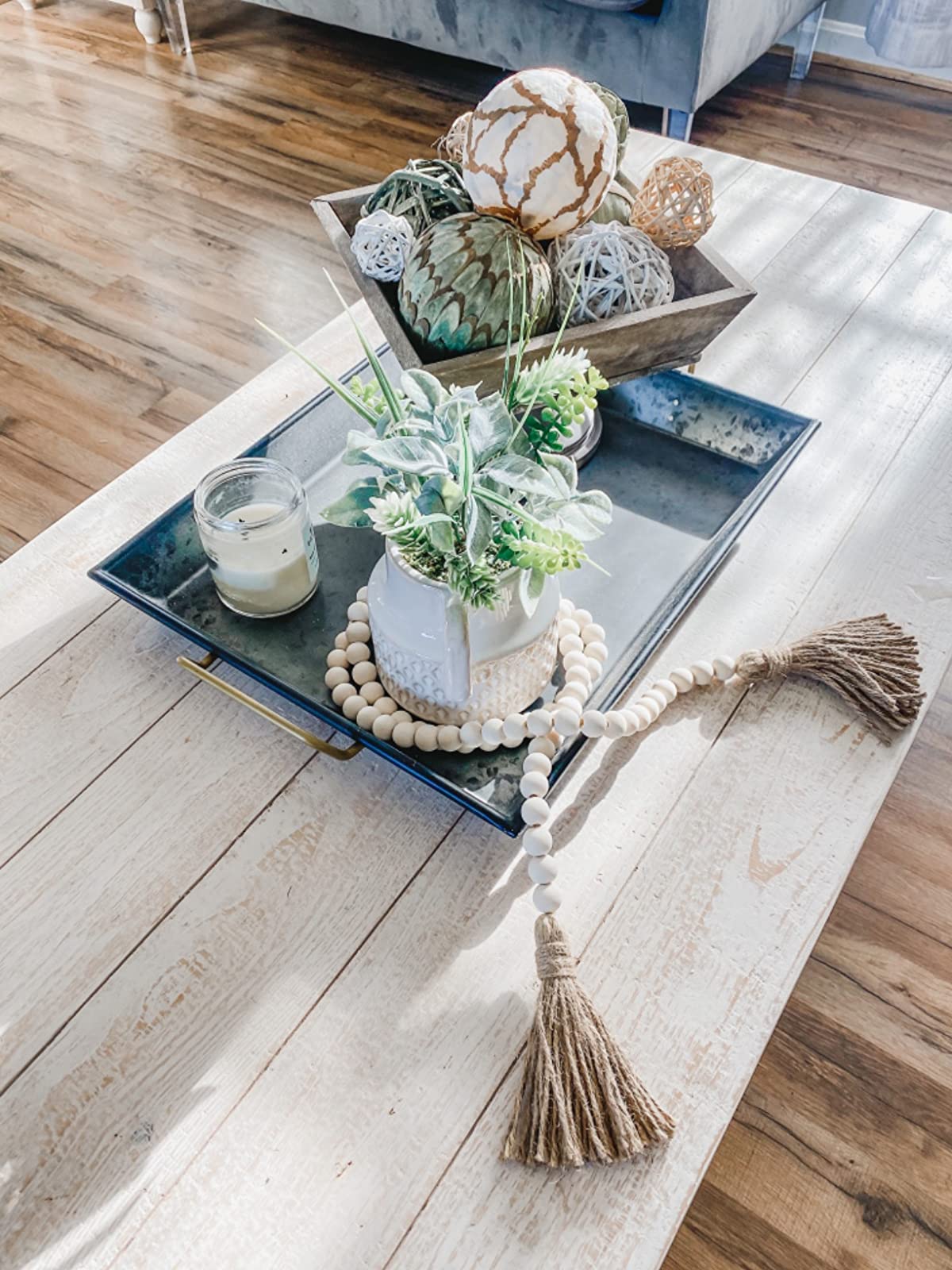 Wooden Bead Garland